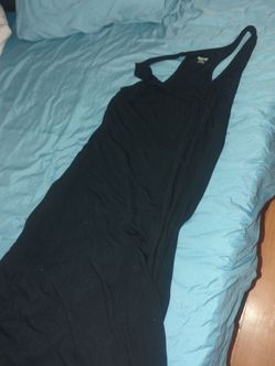 Mossimo Supply Co casual floor length black dress size XL $8
