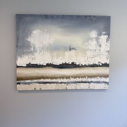 Large canvas wall painting