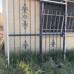 sliding door security gate 