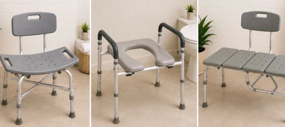 3-Like NEW Medical BATHROOM Shower Toilet SEAT Bench $10each