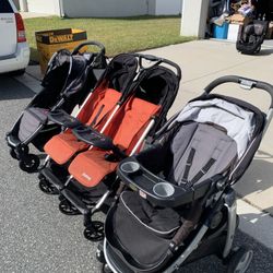 2 Strollers Need Cleaning 