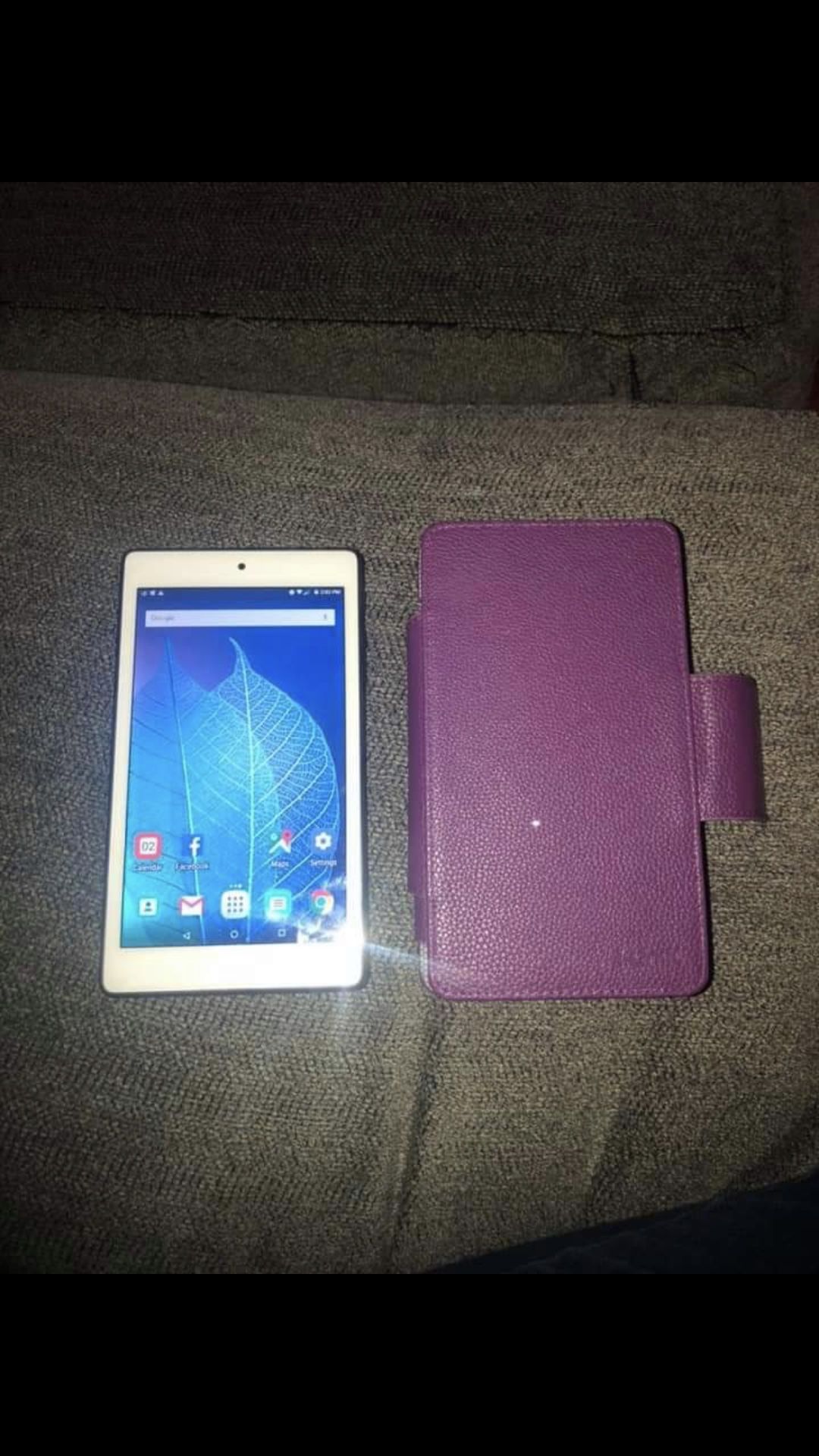 NEW android one touch tablet with case