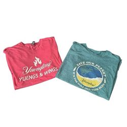 Bundle Set Of 2 Men's Size XL ShortSleeve Crew Neck  Yuengling Novelty