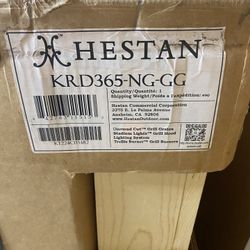 Hestan  KRD365NG 36 Inch Dual Fuel Range with 5 Burners