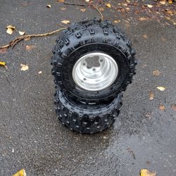 Pair of Quad Wheels 20x10-9