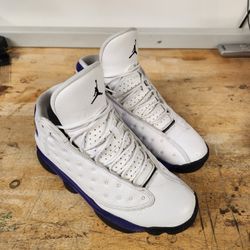 Used Jordan 13 Lakers Edition (size 9.5)