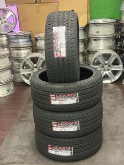 245/35/20 new tires Lexani set of 4