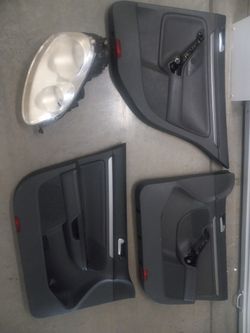 Mkv Mk5 Vw Jetta Doorcards & Headlight
