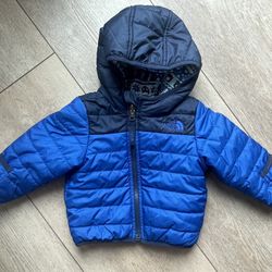 North face Infant Winter Coat Reversible 