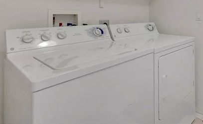 GE Washer & GE Dryer