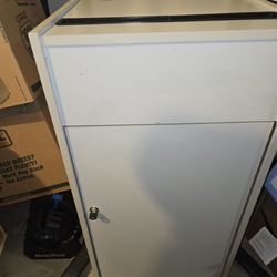 Locking Office Cabinet / Drop Box Cabinet