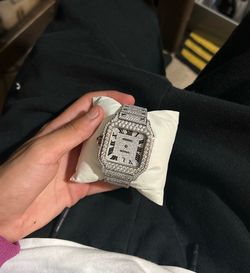 moissanite Cartier watch