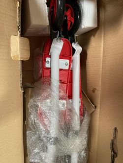 Swing Wiggle Scooter White & Red