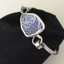 Chaney silver hook bracelet made in St. Croix USVI