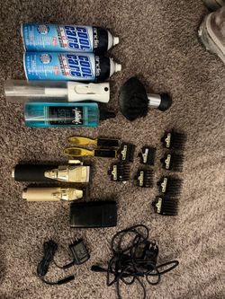 Professional Barber Clipper Kit with Accessories