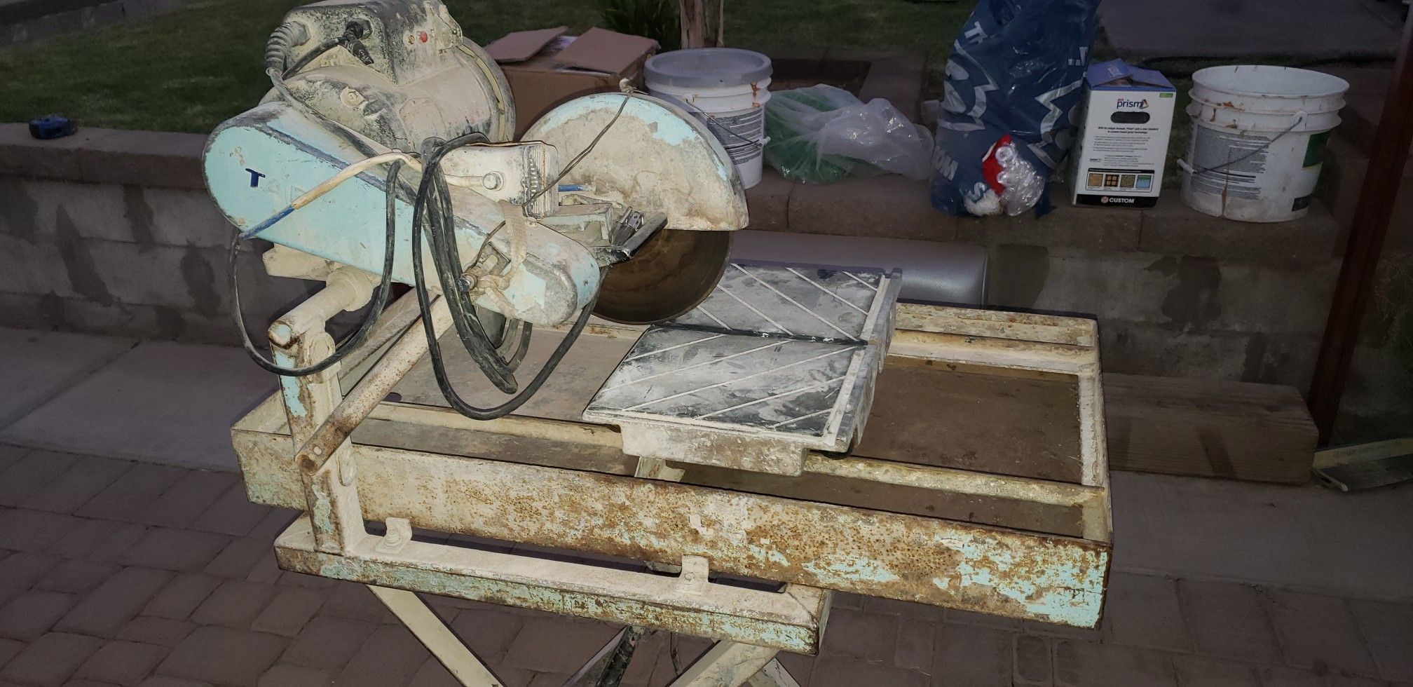 Target wet saw 