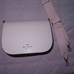 Kate Spade New York Madison Saddle Bag – Conch Pink 💗