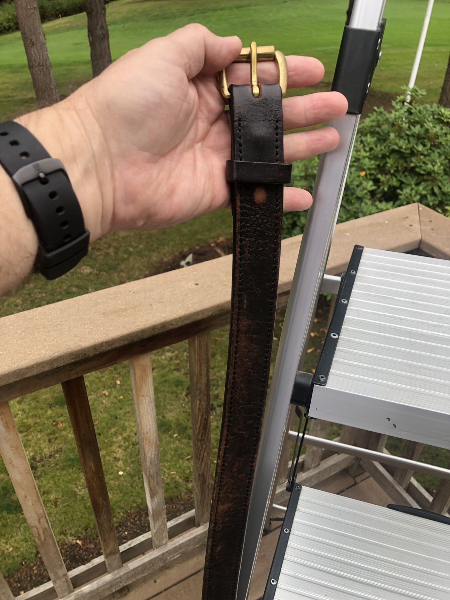 Filson Double Leather Belt.