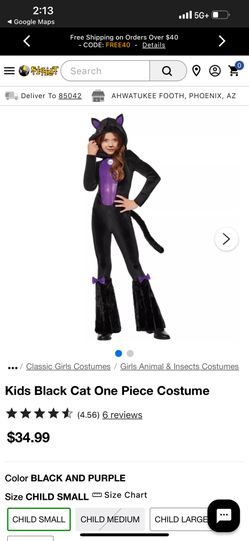 Kitty Girls Halloween Costume