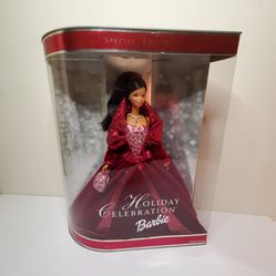 Special Edition Holiday Celebration Barbie Doll Black 