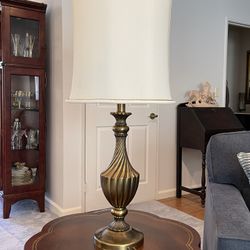 MCM Brass Table Lamps
