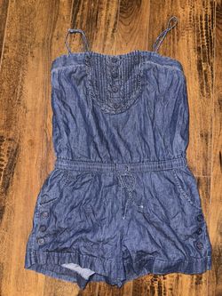 Cute Jean Romper