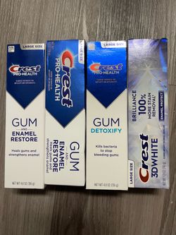 Crest Toothpastes