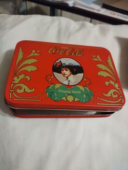 Coca Cola Vintage Tin(no playing cards)