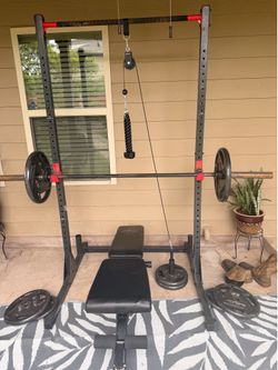 Bench press/ Squat Rack