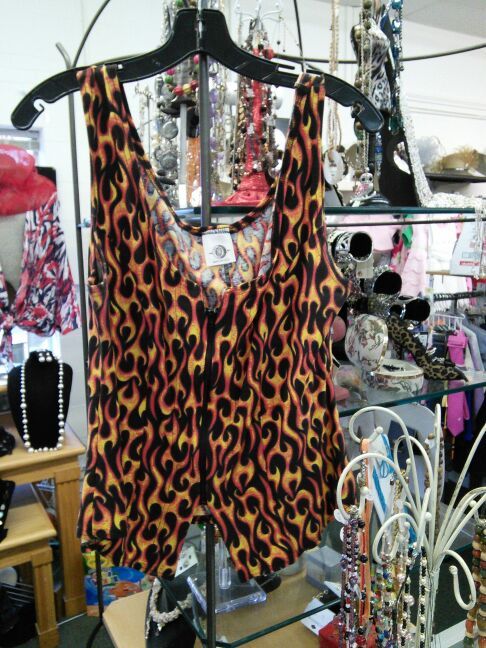 Biker top vest sz Large