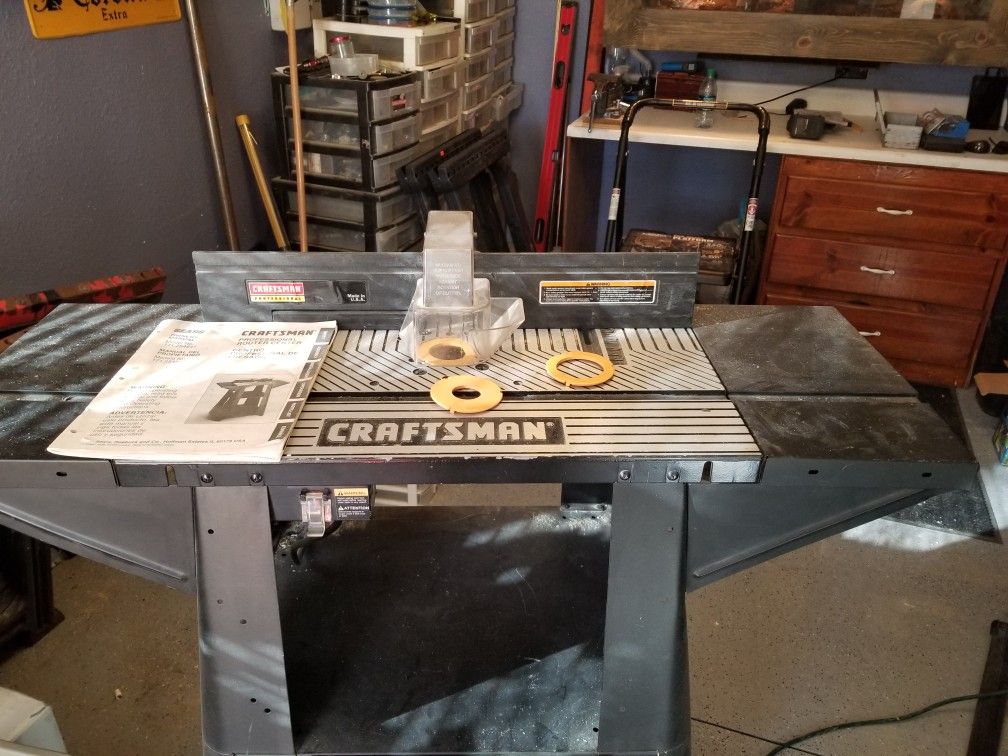 Craftsman professional router table for Sale in Hemet, CA OfferUp