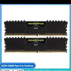 Vengeance 16GB=2x8GB Memory LPX DDR4 PC4-21(contact info removed) MHz DIMM 288-pin for Desktop