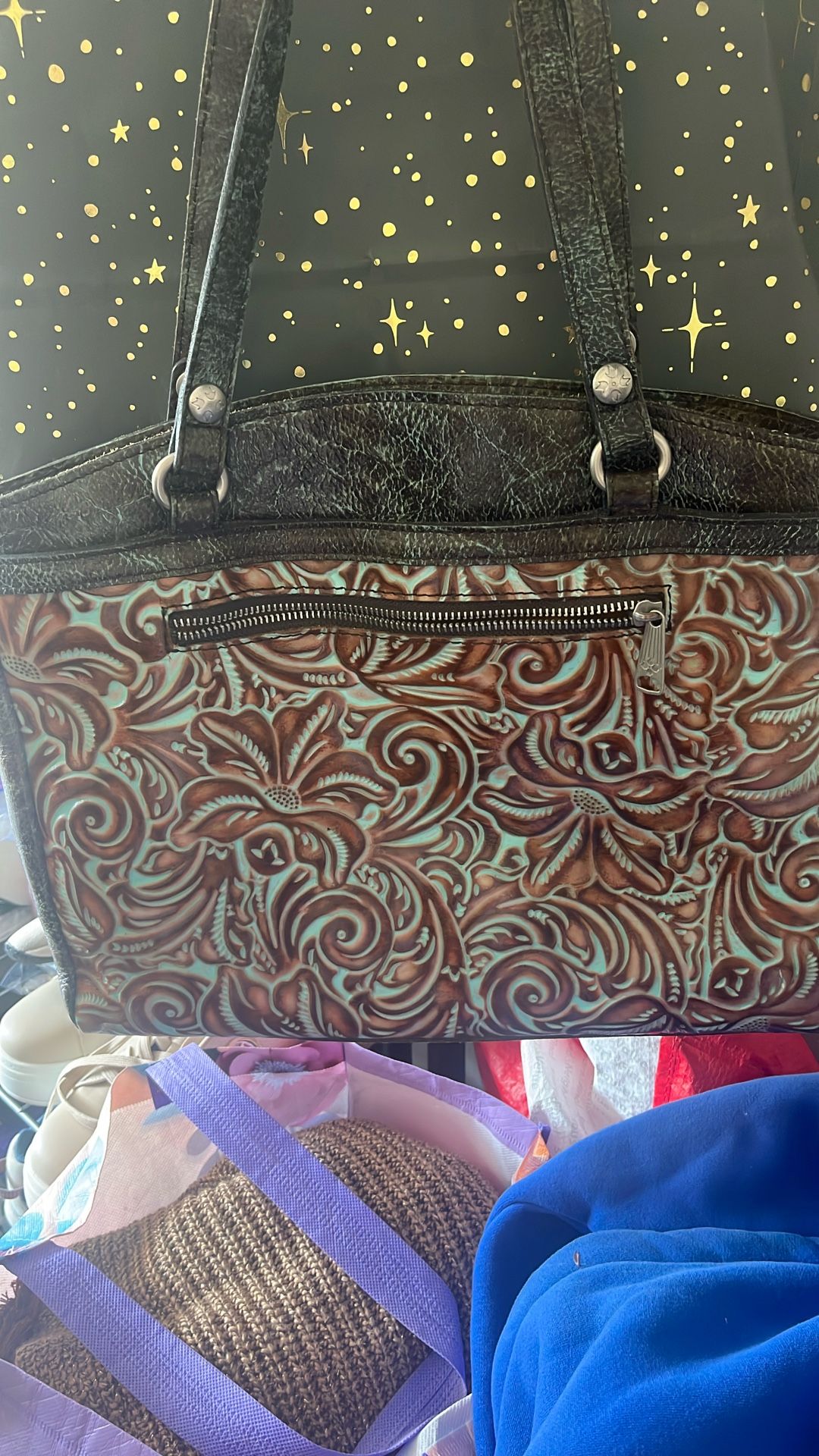 Leather purse