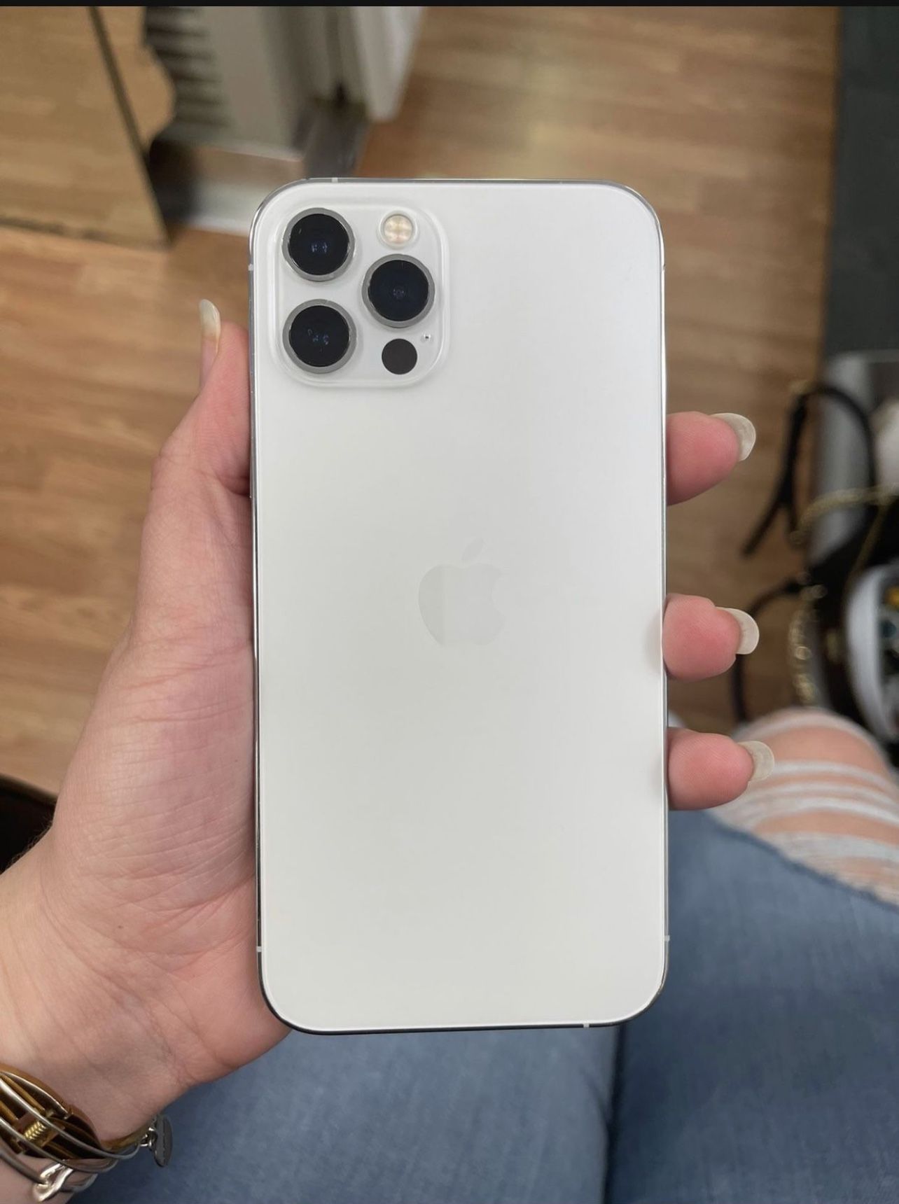 Unlocked iPhone 12 Pro Silver 256GB