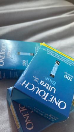One Touch Ultra Blue $300 (3 box of 100) Unexpired