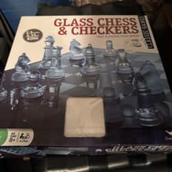 Chess Set Glass 
