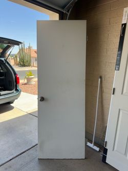 Solid 1980’s door  28x39