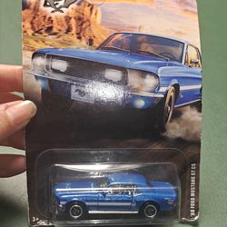 Matchbox 1968 Blue Ford Mustang GT CS (2019)