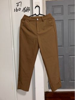 Caramel Ankle Dress Pants