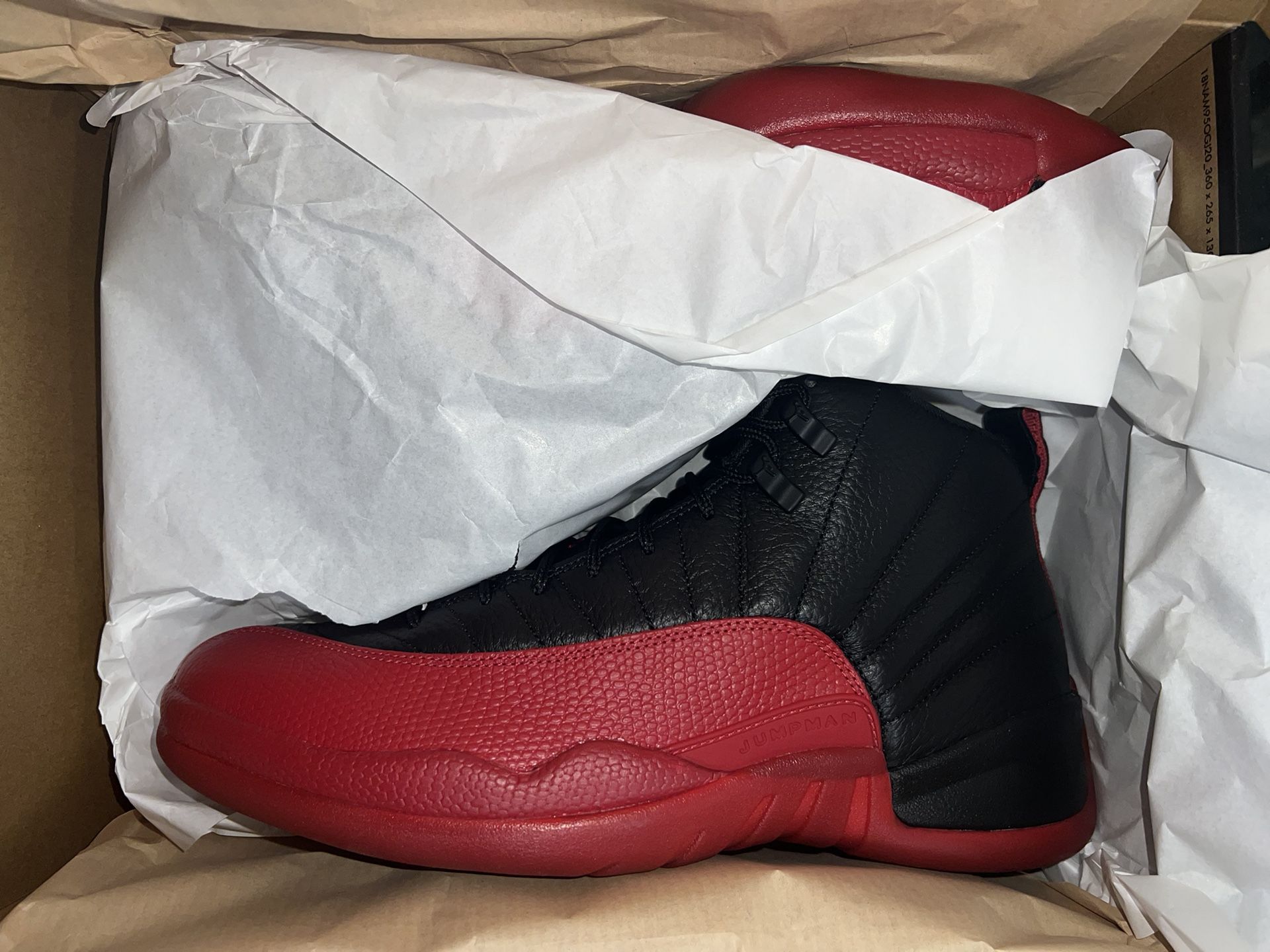 Jordan 12 Flu Game Playoffs New DS Og All 