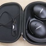   Bose Quiet Comfort 45 Noise Canceling Bluetooth Headphones Black. used. tested. in a good working order. 