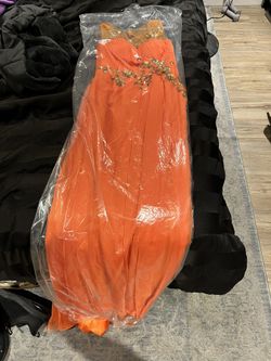 Orange Dress