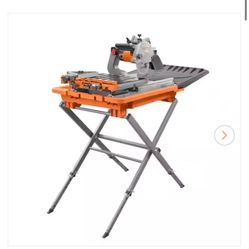 8’ Ridgid Tile saw 