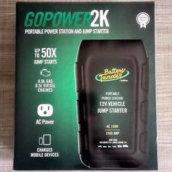 Battery Tender 2000 Amp Power Station and Lithium Jump Starter (New)