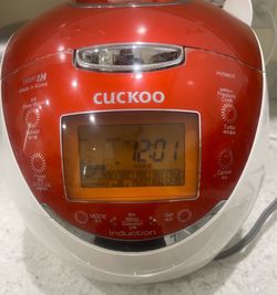 Korean .CUCKO Smart IH Rice Cooker 6 Cup $45 Cash only