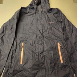 Vineyard Vines Ultra Light Weight Women's Blue Windbreaker Size Xtra Small