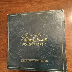Trivial Pursuit 1981 Genius Edition