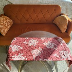 Accent Sofa With Coffee Table 