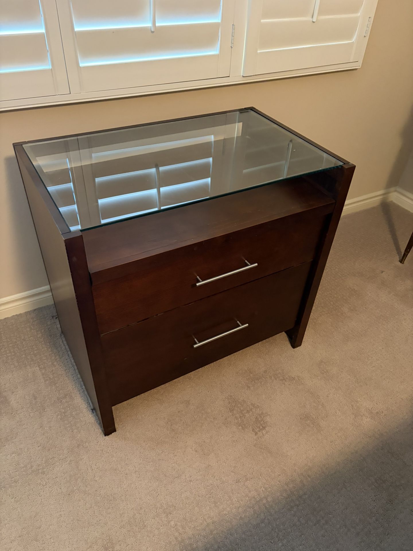 Computer Desk-Crate & Barrel Reese Compact Desk,