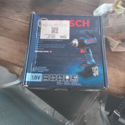 Bosch 4-Amp 18-volt Variable Speed Brushless
1/2-in square Drive Cordless Impact Wrench
 